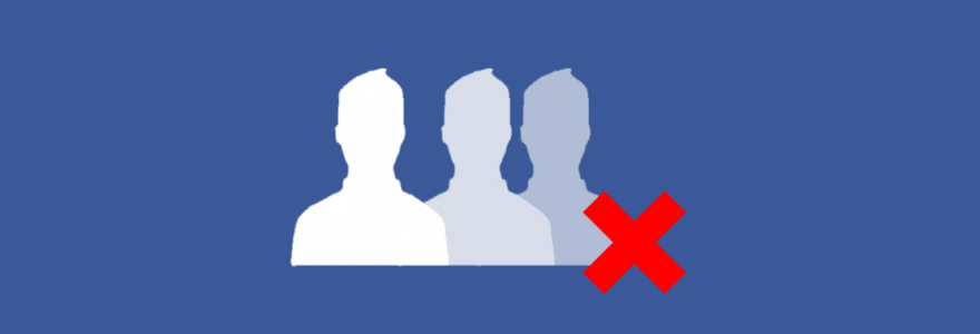 supprimer des amis sur facebook