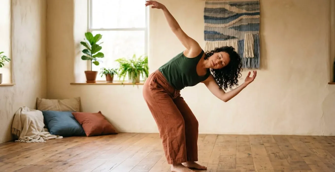 Expression du mouvement instinctif et de la reconnexion au corps dans un espace sécurisé